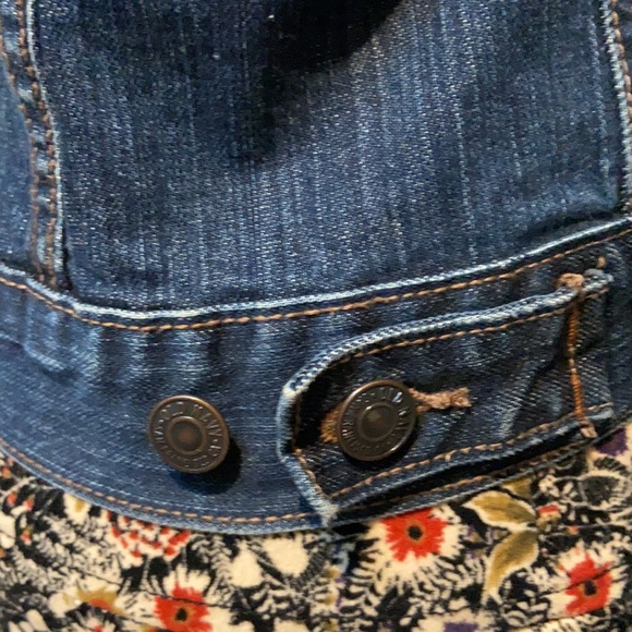 Tailored Cotton Jean Jacket by Old Navy. Size XS - Picture 9 of 15